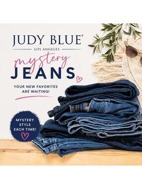 Judy Blue Jeans Mystery Box Size 13; 2 Pairs of Jeans New With Tags
